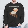 Ich Schaf Das Schon Ich Schaffe Das Schon Sweatshirt Geschenke für alte Männer