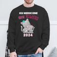 Ich Werde Eine Große Schwester 2024 Cat Sweatshirt Geschenke für alte Männer