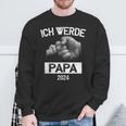 Ich Werde Papa 2024 Ich Werde Baldater Sweatshirt Geschenke für alte Männer