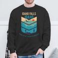 Idaho Falls Idaho Native Hometown Vintage Pacific Northwest Sweatshirt Gifts for Old Men