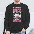 I'm A Drummer's Wife Women Drummer Drumset Drum Set Sweatshirt Gifts for Old Men