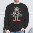 I'm The Fearless Elf Family Matching Group Christmas Sweatshirt Gifts for Old Men