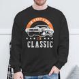 I'm Not Old I'm Classic Muscle Cars Retro Dad Vintage Car Sweatshirt Gifts for Old Men