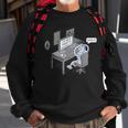 I'm Not A Robot Computer Pun Sweatshirt Gifts for Old Men