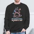 International Women's Day 2024 8 March Inspire Inclusion Sweatshirt Gifts for Old Men