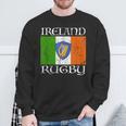 Ireland Rugby Vintage Irish Flag Rugby Fan Sweatshirt Gifts for Old Men