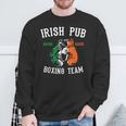 Irish Pub Boxing Team Sweatshirt Gifts for Old Men