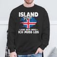 With Island Ruft Aus Dem Weg Ich Muss Los Sweatshirt Geschenke für alte Männer