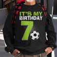 It's My 7Th Birthday Boy Soccer Football 7 Years Old Sweatshirt Gifts for Old Men