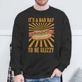 It’S A Bad Day To Be A Glizzy Vintage Hot Dog Sweatshirt Gifts for Old Men