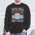 It's My Birthday Birthday Party Pastel Cake For Girls Sweatshirt Gifts for Old Men