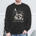 It's Called Trash Can Not Trash Cannot Retro Vintage Raccoon Sweatshirt Gifts for Old Men
