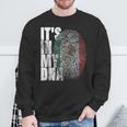 It's In My Dna Mexican Proud Hispanic Mexico Flag Sweatshirt Gifts for Old Men