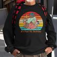 It's Past My Bedtime Bear Vintage Sweatshirt Gifts for Old Men