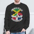 Jamaican Dominican Flag Dominican And Jamaica Flag Sweatshirt Gifts for Old Men