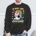 Je Suis Une Licornasse 50 Licorne 50 Connasse Humour Drôle Sweater e Cadeaux pour les vieillards