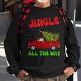 Jingle All The Way Xmas Sweatshirt Gifts for Old Men