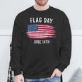 June 14Th Flag Day Sweatshirt Gifts for Old Men