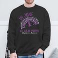 In June We Wear Purple Alzheimer Awareness Month Sweatshirt Gifts for Old Men