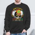 Junenth Breaking Every Chain Since 1865 African Women Sweatshirt Gifts for Old Men