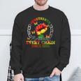 Junenth Breaking Every Chain Since 1865 Independence Day Sweatshirt Gifts for Old Men