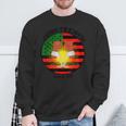 Junenth Flag And Broken Chains Sweatshirt Gifts for Old Men