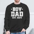 Junge Papa Est 2024 Gefördert Um Papa Zu Werden Neuerateratertag Kapuzenjacke Sweatshirt Geschenke für alte Männer