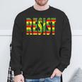 Kanaka Maoli Native Hawaiian Flag Resist Sweatshirt Gifts for Old Men