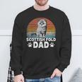 Katzenbesitzer Katzen Papa Retro Scottish Fold Dad Sweatshirt Geschenke für alte Männer