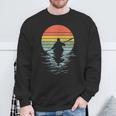 Kayak Vintage Horizon Motif Sweatshirt Geschenke für alte Männer