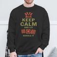 Keep Calm And Let Bob Handle It Sweatshirt Gifts for Old Men