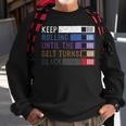 Keep Rolling Until The Belt Turns Black Jiu Jitsu Sweatshirt Gifts for Old Men
