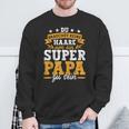 Keine Haare Um Ein Super Papa Zu Seinatertag Dad Sweatshirt Geschenke für alte Männer