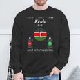 Kenya Ruft Und Ich Muss Los Kenya Flag Sweatshirt Geschenke für alte Männer