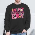 In My Kindergarten Era Back To School Kindergarten Retro Sweatshirt Gifts for Old Men