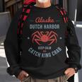 King Crab Dutch Harbor Alaska Sweatshirt Gifts for Old Men