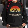 Kings Canyon National Park Retro Souvenir Sweatshirt Gifts for Old Men
