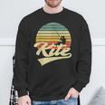 Kite Kiten Kiteboarding Kitesurfing Surf Vintage Retro Sweatshirt Geschenke für alte Männer