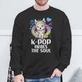 Kpop Items Bias Wolf Korean Pop Merch K-Pop Merchandise Sweatshirt Gifts for Old Men