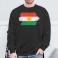 Kurdistan Flag Chest Kurdish Kurd Sweatshirt Geschenke für alte Männer
