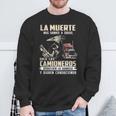 La Muerte Nos Sonríe A Todos Solo Los Camioneros Devuelven Camisa de entrenamiento Regalos para ancianos