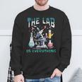 The Lab Is Everything Medical Lab Tech Lab Week 2024 Sweatshirt Gifts for Old Men