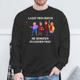 Lasst Mich Durch Seniors Sweatshirt Geschenke für alte Männer