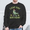 Leap Day 40Th Bday Leap Year Birthday Sweatshirt Gifts for Old Men