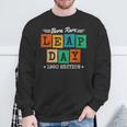 Leap Year 1980 Birthday Born Rare 1980 Leap Day Birthday Sweatshirt Gifts for Old Men