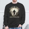 Leave No Trace America National Parks Sasquatch Sweatshirt Gifts for Old Men
