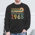 Legend Since December 1965 December 1965 Birthday Sweatshirt Gifts for Old Men