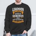 Legenden 1993 Geboren Geschenk Jahrgang 31 Geburtstag Sweatshirt Geschenke für alte Männer