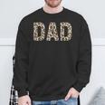 Leopard Pattern Dad Fathers Day Sweatshirt Gifts for Old Men