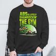 Leprechaun Fitness Absolutely Shamrokin' The Gym Sweatshirt Gifts for Old Men